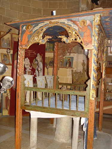 Morphou, church of Agios Mamas, the Holy Altar